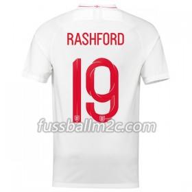 Fußballtrikots England Rashford 19 Heim Trikotsatz WM 2018